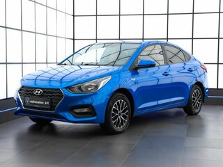 2017 Hyundai Solaris II, синий, 1249000 рублей, вид 1