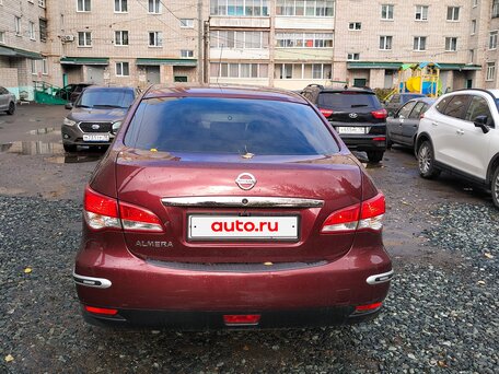 2015 Nissan Almera III (G15), красный, 630000 рублей, вид 2