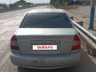 2007 Hyundai Accent ТагАЗ II, серебристый, 200000 рублей, вид 2