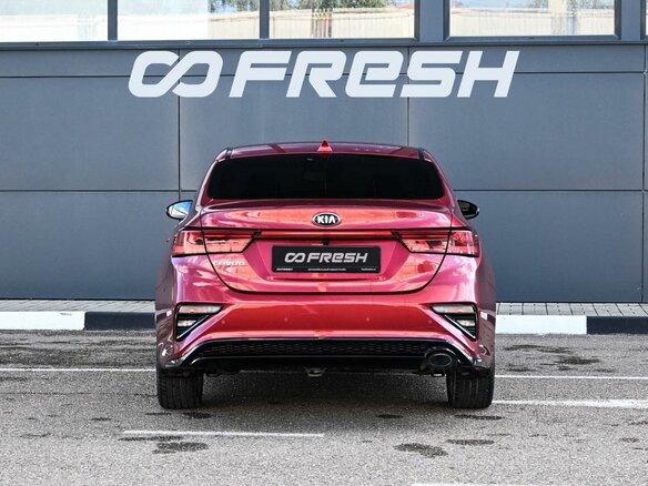 2019 Kia Cerato IV, красный, 1684000 рублей - вид 3