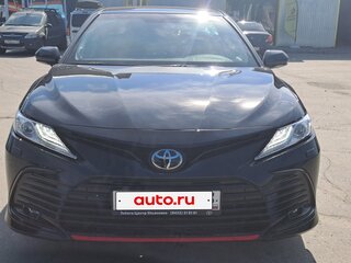 2021 Toyota Camry VIII (XV70), чёрный, 3850000 рублей, вид 1