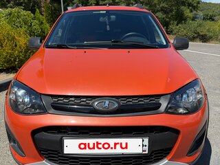 2015 Lada (ВАЗ) Kalina Cross II, оранжевый, 615000 рублей, вид 4