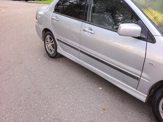 2003 Mitsubishi Lancer IX, серебристый, 390000 рублей, вид 4