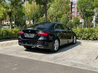 2023 Mercedes-Benz A-Класс 180 Long IV (W177) Рестайлинг, синий, 1550000 рублей, вид 4