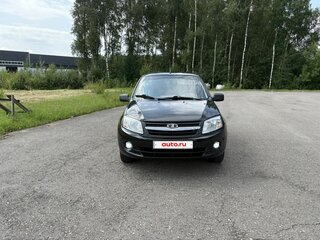 2016 Lada (ВАЗ) Granta I, чёрный, 400000 рублей, вид 1