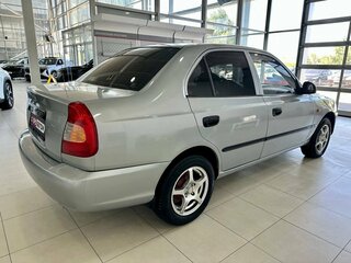 2008 Hyundai Accent ТагАЗ II, серебристый, 549900 рублей, вид 4
