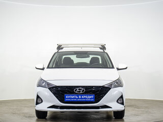 2021 Hyundai Solaris II Рестайлинг, белый, 1099000 рублей, вид 2