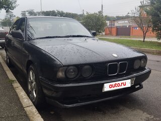 1991 BMW 5 серии 520i III (E34), чёрный, 350000 рублей, вид 2