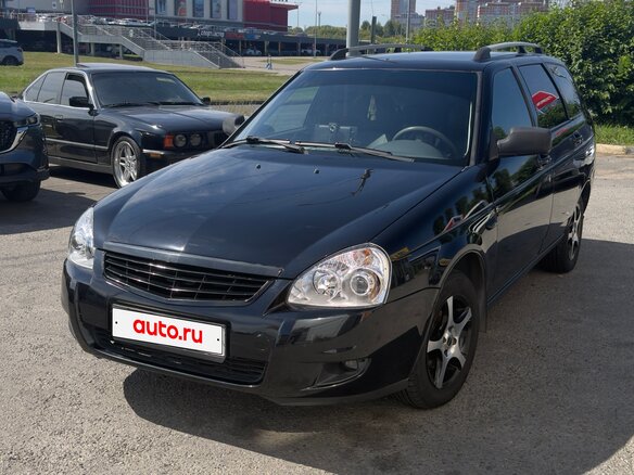 2010 Lada (ВАЗ) Priora I, чёрный, 480000 рублей - вид 2