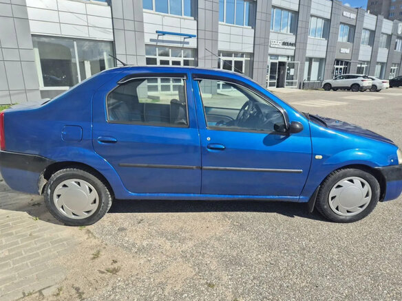 2006 Renault Logan I, синий, 219900 рублей - вид 3