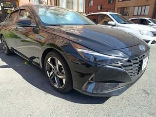 2021 Hyundai Elantra VII (CN7), чёрный, 2250000 рублей, вид 2
