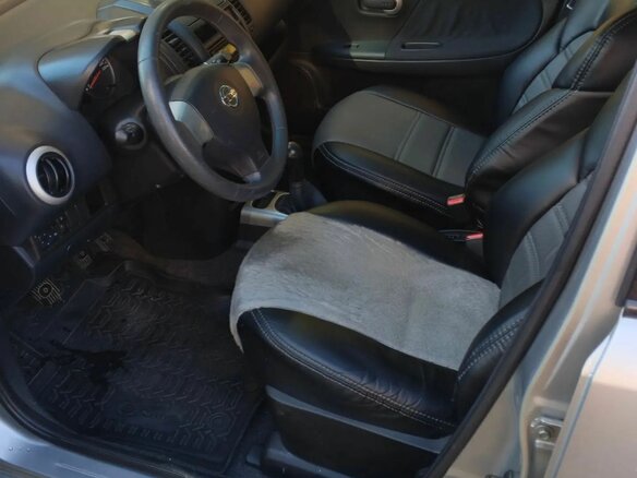 2012 Nissan Note I Рестайлинг, серебристый - вид 7