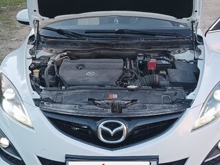 2011 Mazda 6 II (GH) Рестайлинг, белый, 1100000 рублей, вид 3