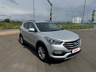 2016 Hyundai Santa Fe III Рестайлинг, серебристый, 2220000 рублей, вид 1