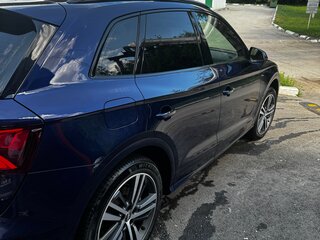 2018 Audi Q5 II (FY), синий, 3900000 рублей, вид 5