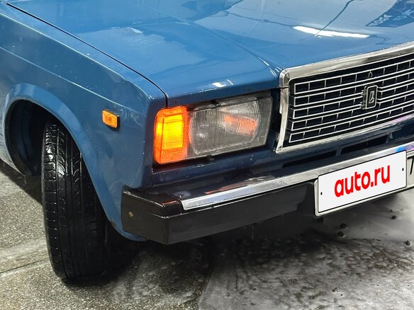 2009 Lada (ВАЗ) 2107, голубой - вид 4