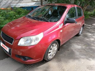 2008 Chevrolet Aveo I Рестайлинг, красный, 390000 рублей, вид 1