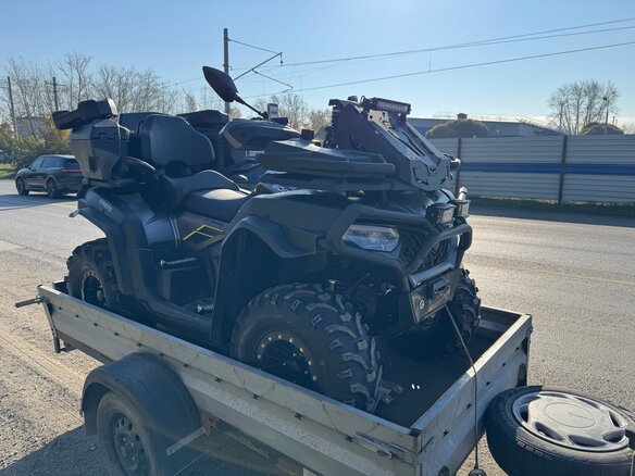 2024 CFMoto CFORCE 600 EPS, серый, 895000 рублей