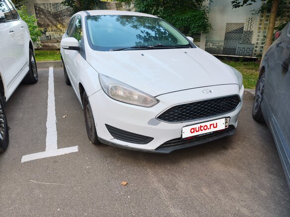 2017 Ford Focus III Рестайлинг, белый, 549000 рублей