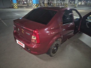 2011 Renault Logan I Рестайлинг, красный, 220000 рублей, вид 4