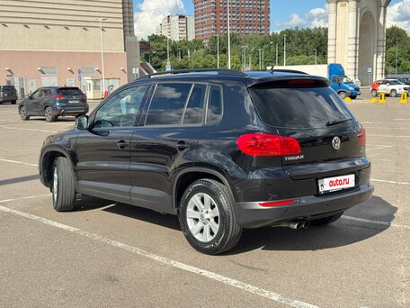 2013 Volkswagen Tiguan I Рестайлинг, чёрный, 1290000 рублей, вид 3