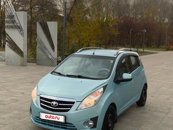 2010 Daewoo Matiz III, голубой, 440000 рублей
