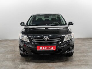 2008 Toyota Corolla AMT X (E140, E150), чёрный, 910000 рублей, вид 2
