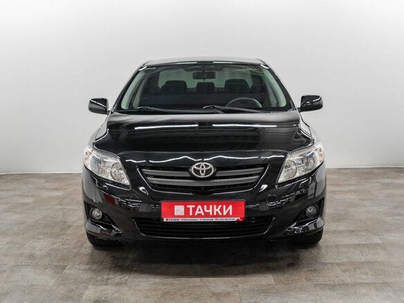 2008 Toyota Corolla AMT X (E140, E150), чёрный, 910000 рублей - вид 2
