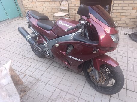 1997 Kawasaki ZX-6 Ninja, красный, 260000 рублей, вид 2