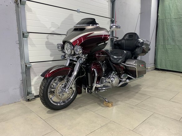 2015 Harley-Davidson Electra Glide, пурпурный, 1350000 рублей - вид 5