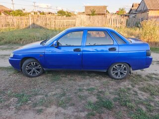 2002 Lada (ВАЗ) 2110, синий, 205000 рублей, вид 2