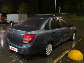 2014 Lada (ВАЗ) Granta I, серый, 394999 рублей, вид 4