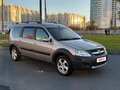 2015 Lada (ВАЗ) Largus Cross I, серый, 670000 рублей - вид 3
