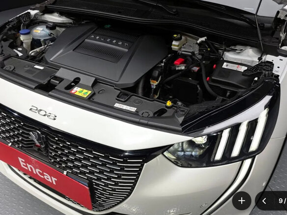 2021 Peugeot 208 II, белый - вид 8