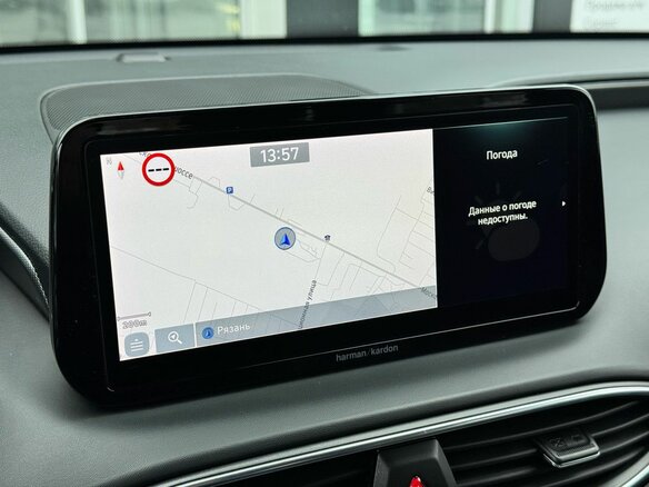 2021 Hyundai Santa Fe IV Рестайлинг, белый, 3067000 рублей - вид 15