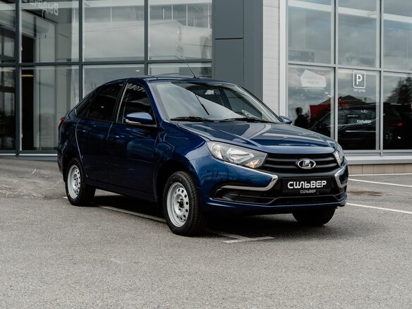 2026 Lada (ВАЗ) Granta I Рестайлинг, синий - вид 4