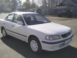 2001 Nissan Sunny B15, белый, 320000 рублей, вид 3