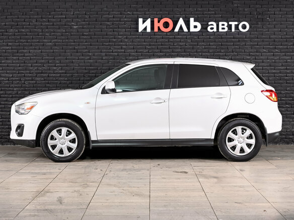 2014 Mitsubishi ASX I Рестайлинг, белый, 1200000 рублей - вид 7