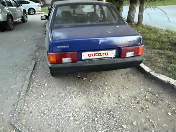 1997 Lada (ВАЗ) 21099, синий, 40000 рублей - вид 2