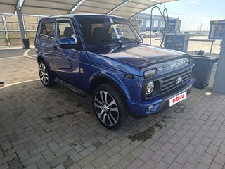 2011 Lada (ВАЗ) 2121 (4x4) I Рестайлинг, синий, 450000 рублей, вид 2
