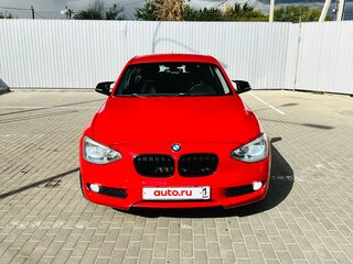 2012 BMW 1 серии 116i II (F20/F21), красный, 1270000 рублей, вид 2