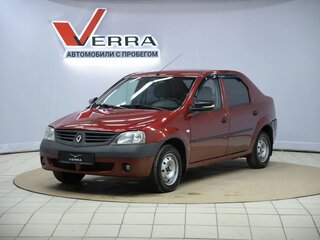 2009 Renault Logan I, красный, 250000 рублей, вид 1