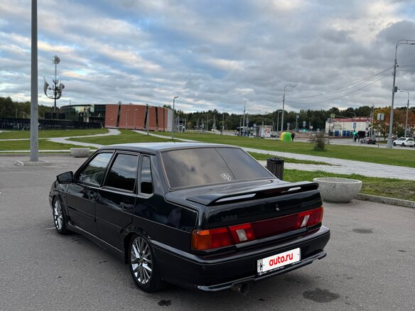 2008 Lada (ВАЗ) 2115, чёрный, 168000 рублей - вид 3