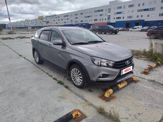 2018 Lada (ВАЗ) Vesta SW Cross I, серый, 950000 рублей, вид 4