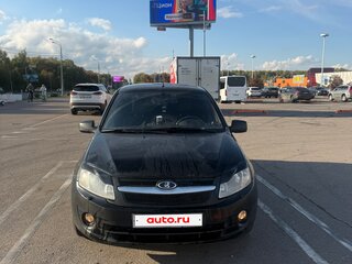 2013 Lada (ВАЗ) Granta I, чёрный, 320000 рублей, вид 1