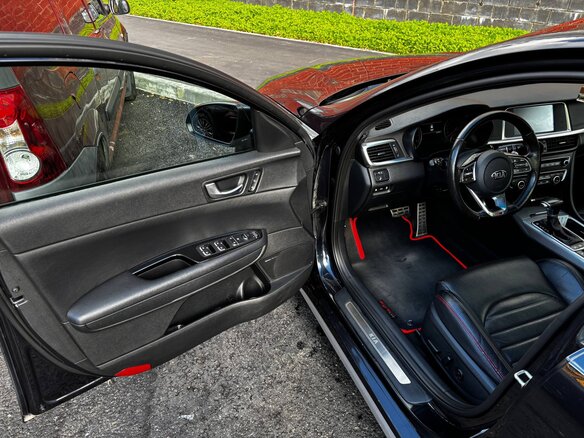2019 Kia Optima IV Рестайлинг, синий, 2080000 рублей - вид 8