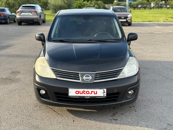 2008 Nissan Tiida I, чёрный, 460000 рублей - вид 1