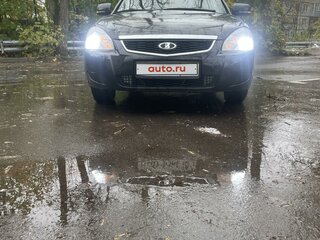 2008 Lada (ВАЗ) Priora I, чёрный, 350000 рублей, вид 2
