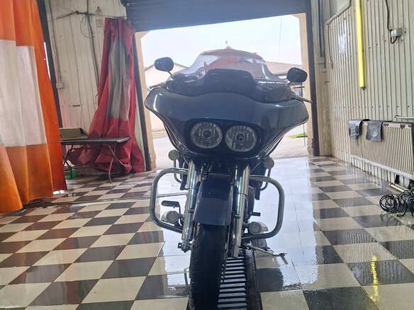 2009 Harley-Davidson Road Glide, синий, 1000000 рублей - вид 7