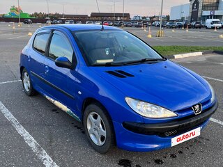 2004 Peugeot 206, синий, 200000 рублей, вид 2